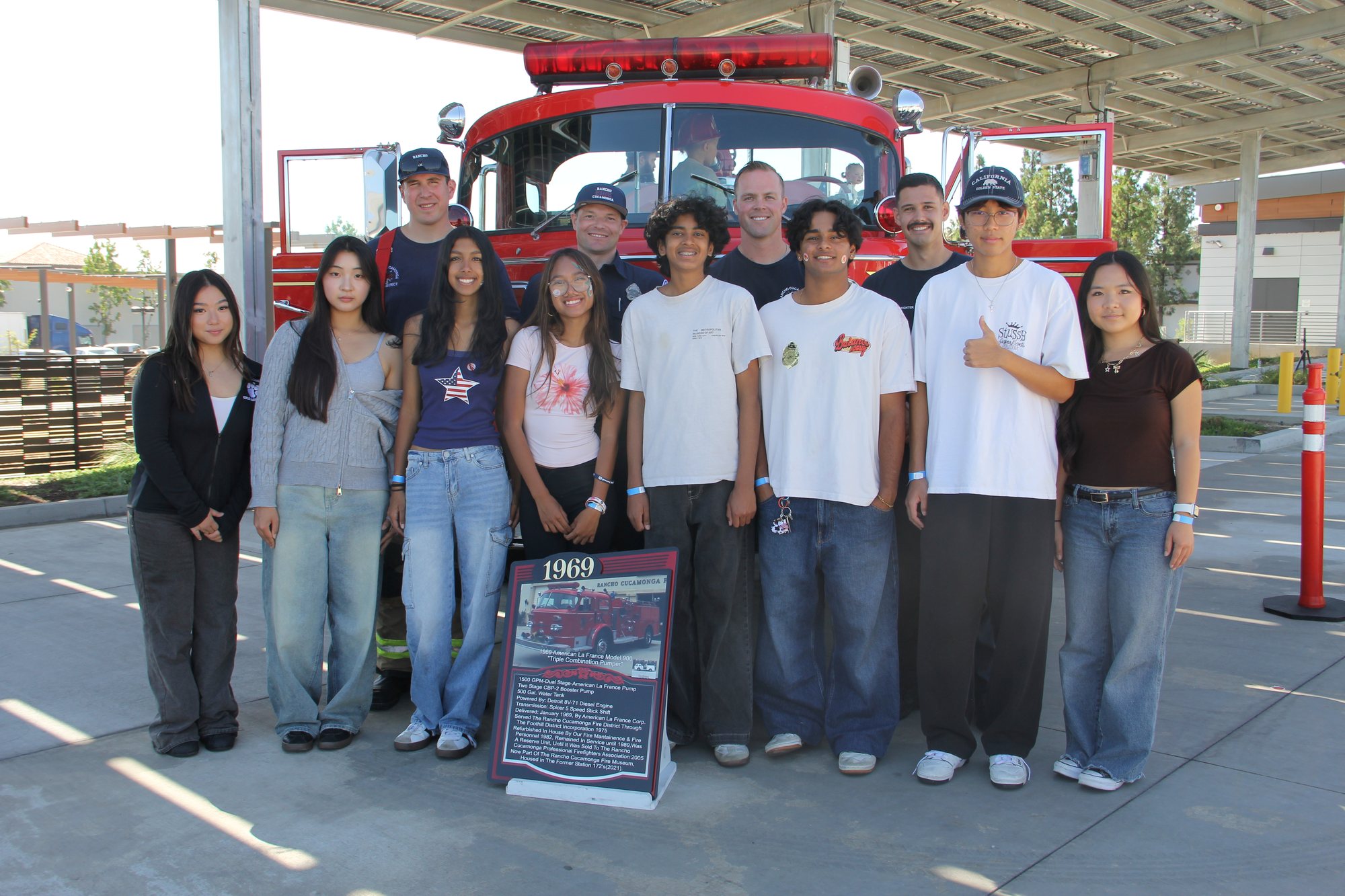Large group of Project Pulmonary students at a chapter event