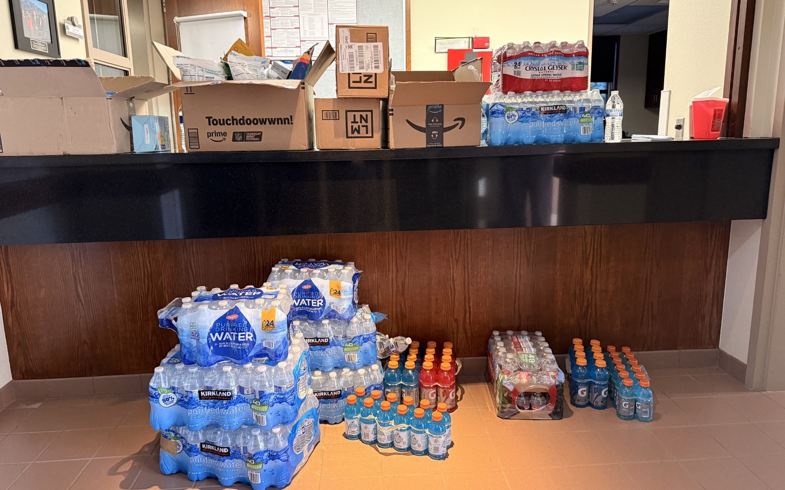 Hydration supplies collected for firefighter donation
